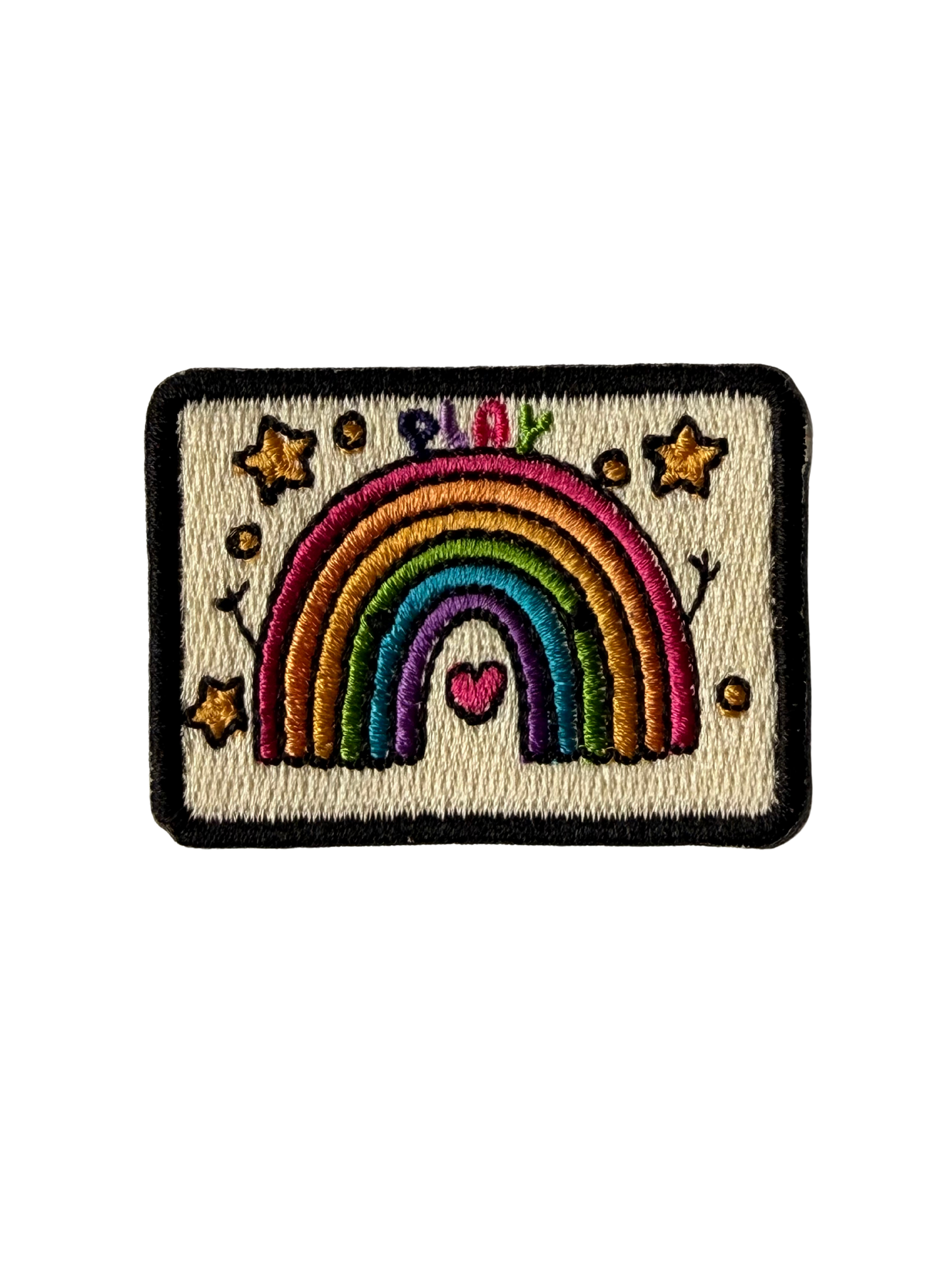 Logo Patch Rainbow