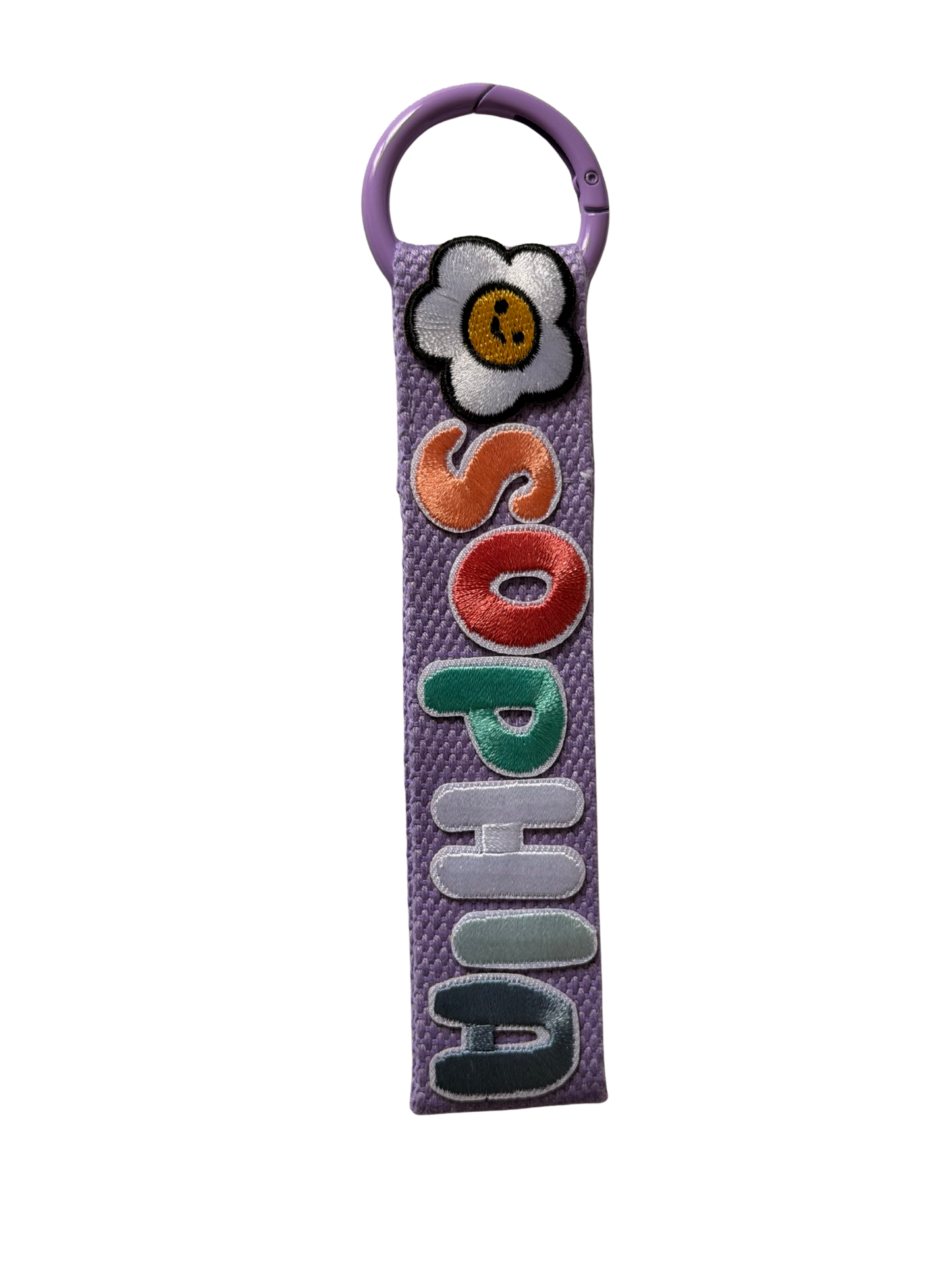 Personalised lanyard  with name embroidery for preschool NZ