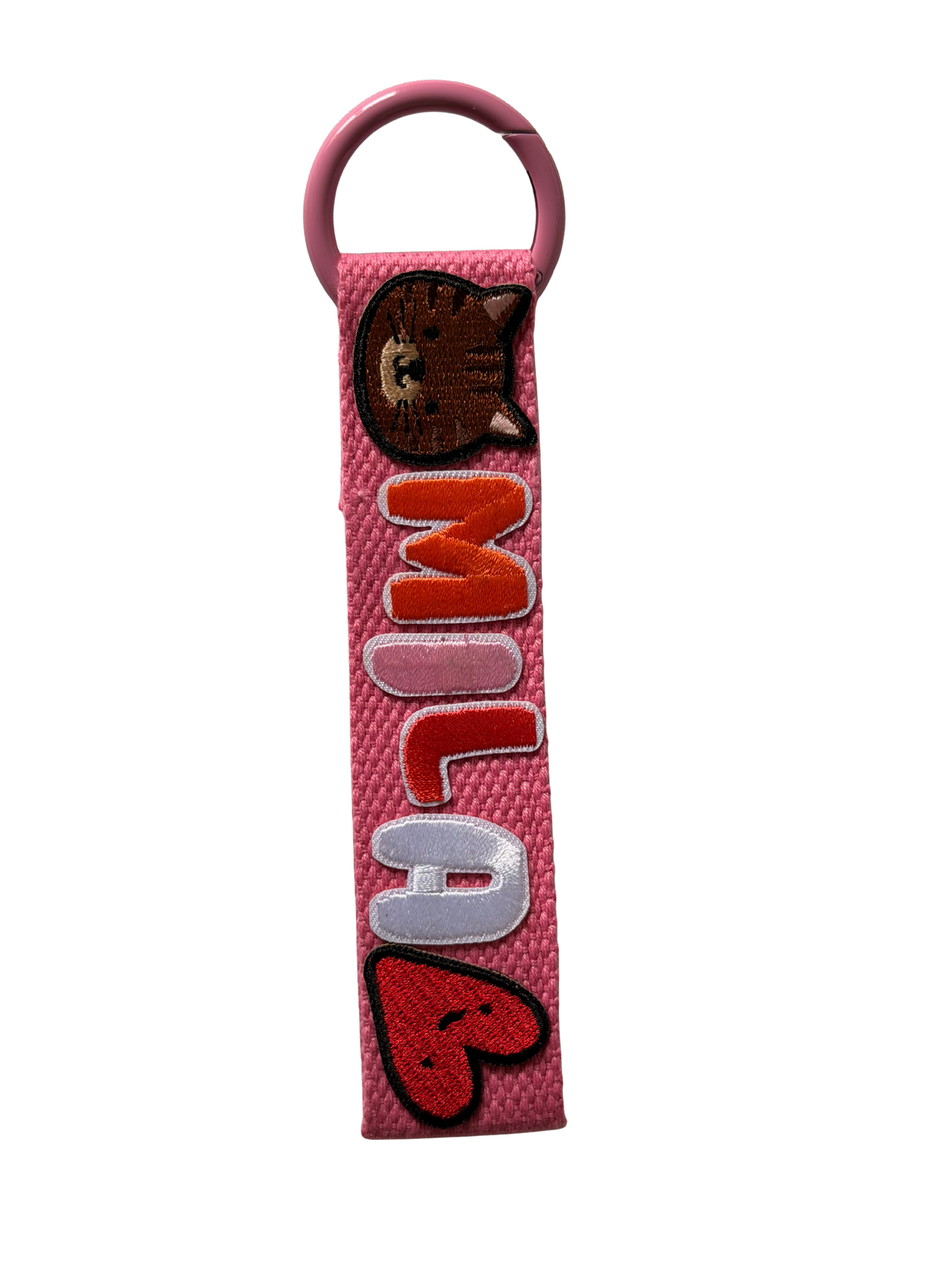 Personalised lanyard with name embroidery for preschool NZ